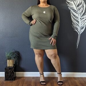 Wild Fable Green Bodycon Dress